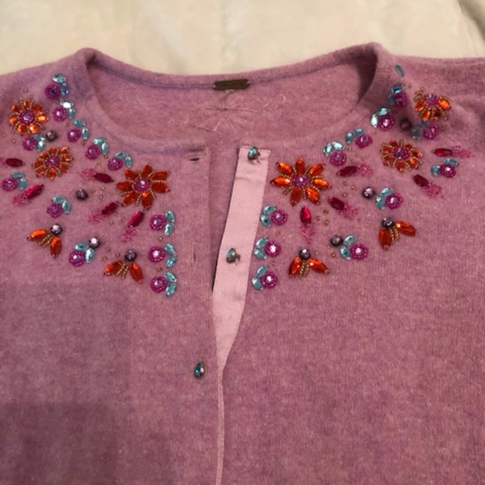 Free People Long Sleeve Cardigan Sweater